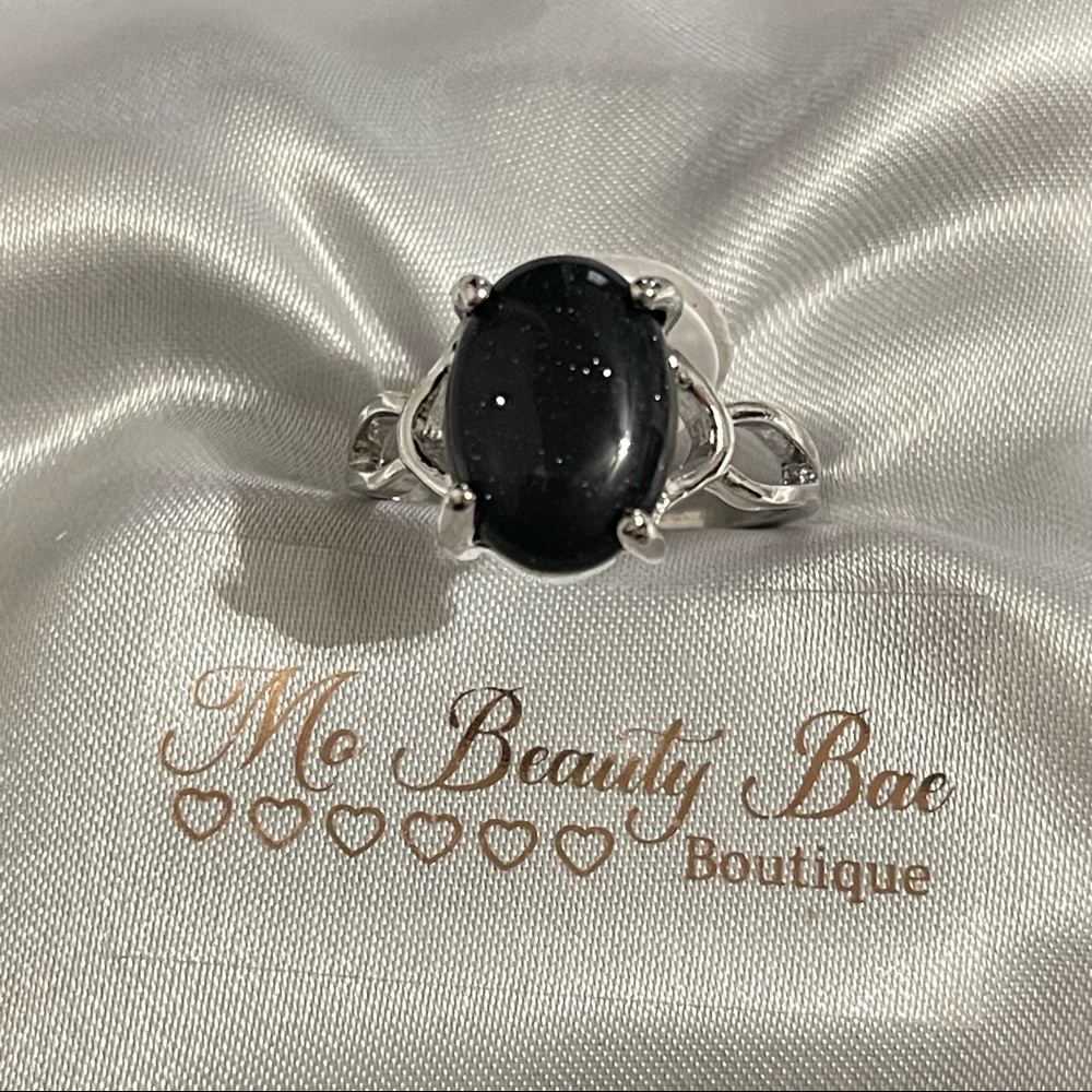 Blue Sandstone Ring - Picture 4 of 6